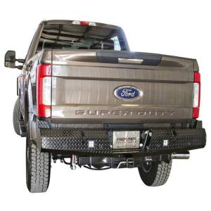 Sport Rear Bumpers - Ford - Frontier Gear - Frontier Gear 160-11-7008 Sport Rear Bumper with Sensor Holes and Cube Light Compatible for Ford F250/F350 2017-2022