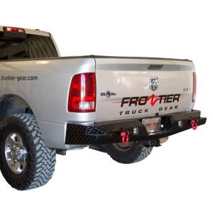 Frontier Gear - Frontier Gear 160-41-0004 Rear Bumper with Cube Light Holes and Sensor Holes for Dodge Ram 1500/2500/3500 2010 and Ram 1500/2500/3500 2011-2018 - Image 3