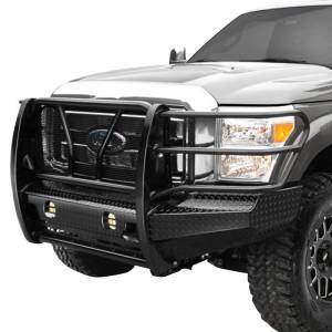 Frontier Gear - Frontier Gear 300-10-8006 Front Bumper with Light Bar Compatible for Ford F250/F350 2008-2010 - Image 2