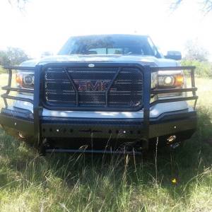 Shop Bumpers By Vehicle - GMC Sierra 1500 - Frontier Gear - Frontier Gear 300-31-4008 Front Bumper for GMC Sierra 1500 2014-2015