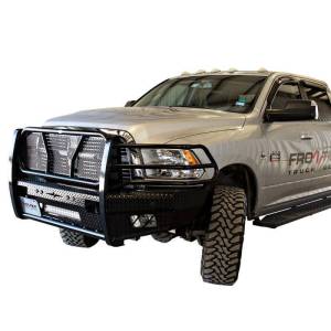 Frontier Gear - Frontier Gear 300-41-0007 Front Bumper with Sensor Holes and Light Bar Compatible for Dodge Ram 2500/3500 2010-2018 - Image 4