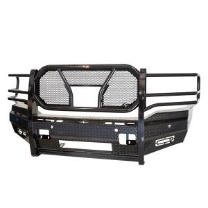 Front Bumper Light Bar Compatible - Dodge - Frontier Gear - Frontier Gear 300-41-9007 Front Bumper with Light Bar Compatible for Dodge Ram 2500/3500 2019-2020 New Body Style