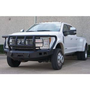 Road Armor - Road Armor 61742Z Stealth Winch Front Bumper with Titan II Guard and Square Light Holes for Ford F450/F550 2017-2018 *BARE STEEL* - Image 2