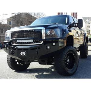 Fusion Bumpers - Fusion 1114GMCFB Front Bumper for GMC Sierra 2500HD/3500 2011-2014 - Image 1