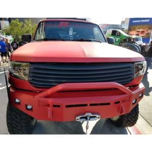 Ford Bronco - Ford Bronco 1996 & Before - Fusion Bumpers - Fusion 9296FORDBRFB Front Bumper for Ford Bronco 1992-1996