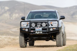 ARB 4x4 Accessories - ARB 3423140 Deluxe Winch Front Bumper with Bull Bar for Toyota Tacoma 2012-2015 - Image 2