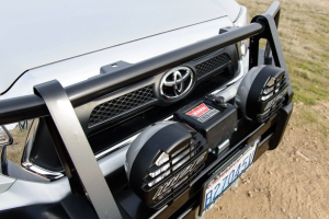 ARB 4x4 Accessories - ARB 3423140 Deluxe Winch Front Bumper with Bull Bar for Toyota Tacoma 2012-2015 - Image 7