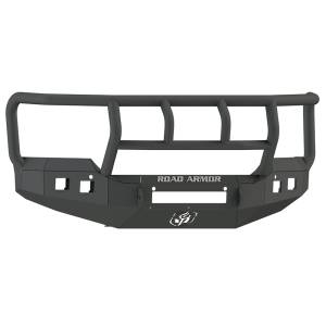 Road Armor - Road Armor 2202F2B Stealth Winch Front Bumper with Titan II Guard with and Square Light Holes for GMC Sierra 2500HD/3500 2020-2022 - Image 1