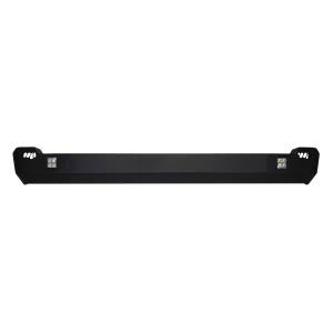 All Bumpers - Warrior - Warrior 662 Contour Rear Bumper with LED Cutouts for Jeep Cherokee XJ 1984-2001 - Black Powder Coat
