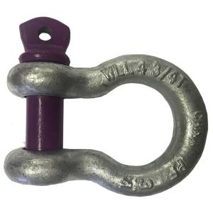 Exterior Accessories - Shackle/D-Rings - Warrior - Warrior 2100 7/8" Cast D-Shackle