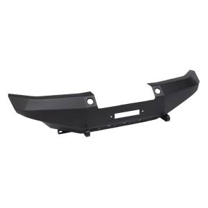 Warrior 3520 Winch Front Bumper with D-Rings Mount for Toyota FJ Cruiser 2007-2014 - Black Powder Coat