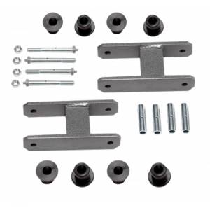 Warrior 15290 1.5" Lift Greaseable Leaf Spring Shackle Kit for Chevy S10 1984-1993
