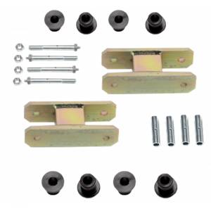 Warrior - Warrior 15292 1.5" Lift Greaseable Leaf Spring Shackle Kit for Chevy S10 1984-1993