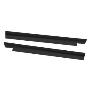 Warrior S913UX Side Plates with 1" Lip for Jeep CJ7 1976-1986 - Black Powder Coat