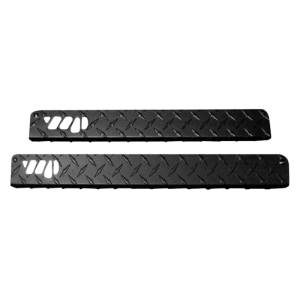 Warrior 4920PC Entry Guards for Toyota Tacoma 2005-2023 Double Cab - Black Powder Coat