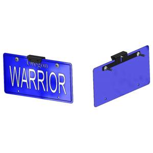Warrior 1556 License Plate Mount with Light