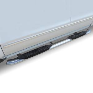 Raptor - Raptor 1501-0019M OE Style Cab Length Nerf Bars for Chevy Silverado 1500 Double/Extended Cab 1999-2013 - Polished Stainless Steel - Image 2