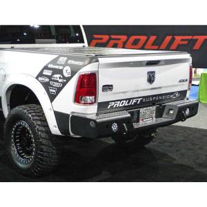 TrailReady - TrailReady 37600 Rear Bumper with D-Ring Tabs for Dodge Ram 1500 2009-2018 - Image 1