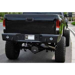 TrailReady - TrailReady 65501 Rear Bumper with D-Ring Tabs for GMC Sierra 1500 2007-2013 - Image 2