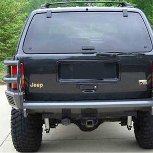 TrailReady - TrailReady 2200G Rear Bumper with Light Guards for Jeep Grand Cherokee ZJ 1993-1998 - Image 2