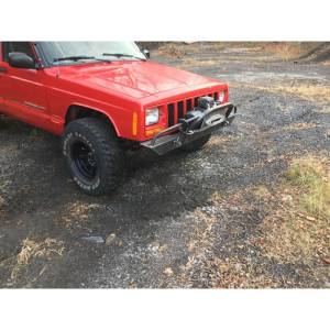 Affordable Offroad - Affordable Offroad Winch Front Bumper with Pre-Runner Guard for Jeep Cherokee XJ - Image 4