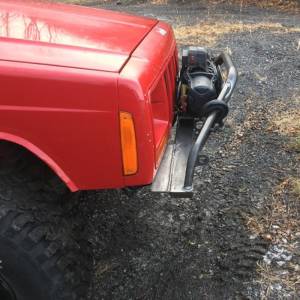 Affordable Offroad - Affordable Offroad Winch Front Bumper with Pre-Runner Guard for Jeep Cherokee XJ/Comanche 1984-2001 - Bare Steel - Image 5