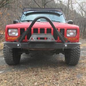 Affordable Offroad - Affordable Offroad Stinger Winch Front Bumper for Jeep Cherokee XJ - Image 2