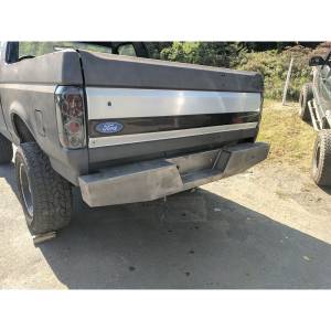 Affordable Offroad - Affordable Offroad Full Bronco Rear Elite Full Size Rear Bumper for Ford Bronco 1980-1996 - Bare Steel - Image 5