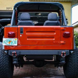 Affordable Offroad - Affordable Offroad Rear Bumper with Flush Mount for Jeep Wrangler YJ - Image 3