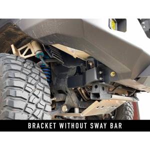 Backwoods - Backwoods BWTT3A-8725 Hi-Lite Front Bumper Frame Support Brackets for Toyota Tacoma 2016-2023 - Image 2