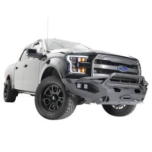 Fab Fours - Fab Fours FF15-X3252-1 Matrix Winch Front Bumper with Pre-Runner Guard and Sensor Holes for Ford F-150 2015-2017 - Image 3