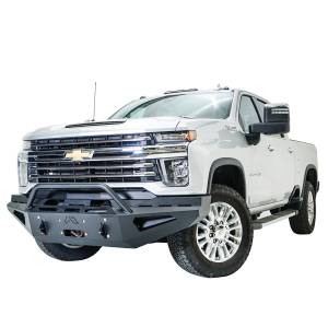 Fab Fours - Fab Fours CH20-RS4962-1 Red Steel Winch Front Bumper with Pre-Runner Guard for Chevy Silverado 2500HD/3500 2020-2023 - Image 2
