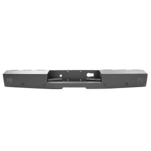 Fab Fours - Fab Fours CS19-RT4050-1 Red Steel Rear Bumper with Sensor Holes for GMC Sierra/Chevy Silverado 1500 2019-2021 - Image 1