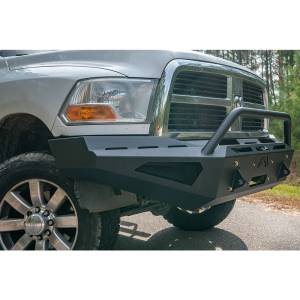 Fab Fours - Fab Fours DR19-RS4462-1 Red Steel Winch Front Bumper with Pre-Runner Guard for Dodge Ram 2500 HD/3500 2019-2024 - Image 9