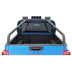 Exterior Accessories - Roof Racks - Fab Fours - Fab Fours JTSR20-1 Sport Rack for Jeep Gladiator 2018-2022