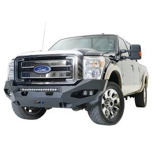 Fab Fours - Fab Fours FS11-X2551-1 Matrix Winch Front Bumper with Sensor Holes for Ford F-250/F-350 2011-2016 - Image 2