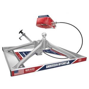 Andersen - Andersen 3221 Flatbed Mount Ultimate 5th Wheel Connection with Funnel - Image 1