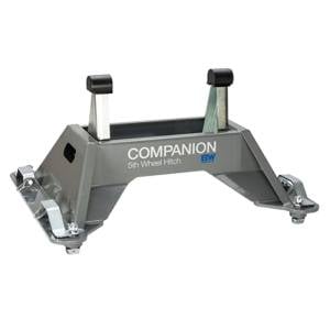 Fifth Wheel Hitches - B&W Companion Fifth Wheel Hitches - B&W - B&W RVB3700 Companion 20K OEM 5th Wheel Hitch Base for GMC Truck 2016-2019