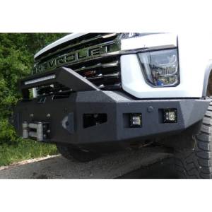 Hammerhead Bumpers - Hammerhead 600-56-0977 X-Series Winch Front Bumper with Formed Brush Guard for Chevy Silverado 2500HD/3500 2020-2022 - Image 2