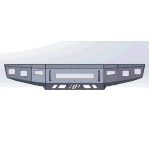 Hammerhead Bumpers - Hammerhead 600-56-0913 Low Profile Front Bumper for Ford F-150/F-250/F-350 1992-1996 - Image 2