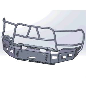 Hammerhead Bumpers - Hammerhead 600-56-1008 X-Series Winch Front Bumper with Full Brush Guard for GMC Sierra 2500HD/3500 2020-2021 - Image 2