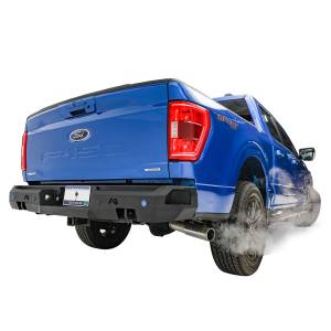Fab Fours - Fab Fours FF21-W5051-1 Premium Rear Bumper with Sensor Holes for Ford F-150 2021-2023 - Image 2