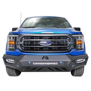 Fab Fours - Fab Fours FF21-V5151-1 Vengeance Front Bumper with Sensor Holes for Ford F-150 2021 - Image 1