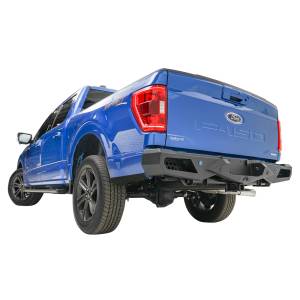 Fab Fours - Fab Fours FF21-E5051-1 Vengeance Rear Bumper with Sensor Holes for Ford F-150 2021 - Image 3