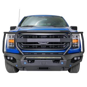 Fab Fours - Fab Fours FF21-X4750-1 Matrix Front Bumper with Full Guard for Ford F-150 2021 - Image 1