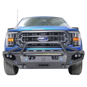Fab Fours FF21-X4752-1 Matrix Series Front Bumper with Pre-Runner Guard for Ford F-150 2021
