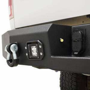 Scorpion Extreme Products - Scorpion SCO-RBRAM13 HD Rear Bumper with LED Cube Lights Dodge Ram 2500/3500 2013-2018 - Image 2