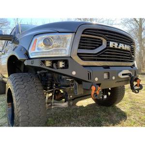Chassis Unlimited - Chassis Unlimited CUB940032 Octane Winch Front Bumper with Sensor Holes for Dodge Ram 1500 2013-2018 - Image 4