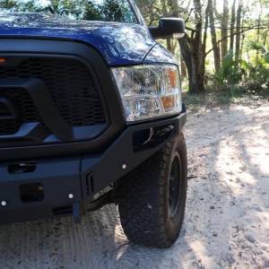 Chassis Unlimited - Chassis Unlimited CUB940032 Octane Winch Front Bumper with Sensor Holes for Dodge Ram 1500 2013-2018 - Image 2