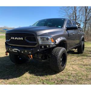 Chassis Unlimited - Chassis Unlimited CUB940031 Octane Winch Front Bumper without Sensor Holes for Dodge Ram 1500 2013-2018 - Image 5